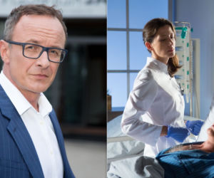 Na dobre i na złe, odcinek 685, Błażej (Piotr Pilitowski), Karola (Monika Pikuła)
