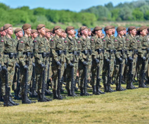 Pierwsze święto Centrum Szkolenia Wojsk Obrony Terytorialnej