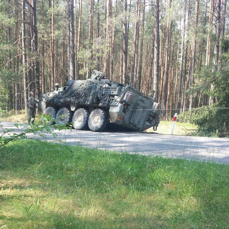 Wozy Stryker w Polsce