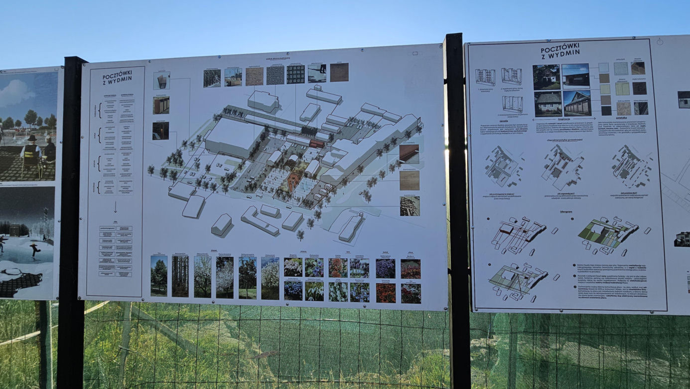 Centrum Wydmin zmieni się nie do poznania. Powstaje m.in. muzeum i amfiteatr [ZDJĘCIA]