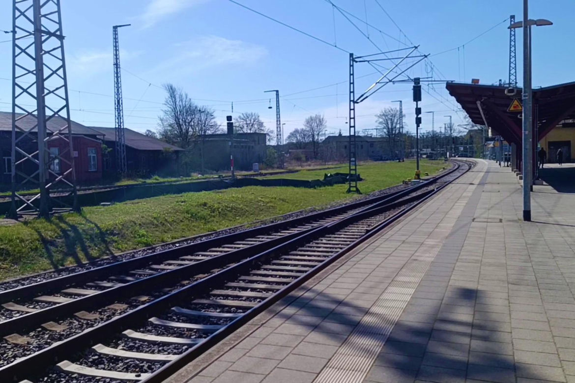 Dworzec kolejowy w Pasewalku