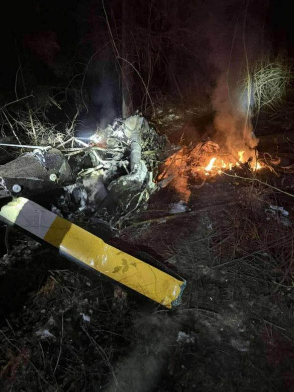 Katastrofa śmigłowca pod Rzeszowem. Nie żyją 2 osoby!