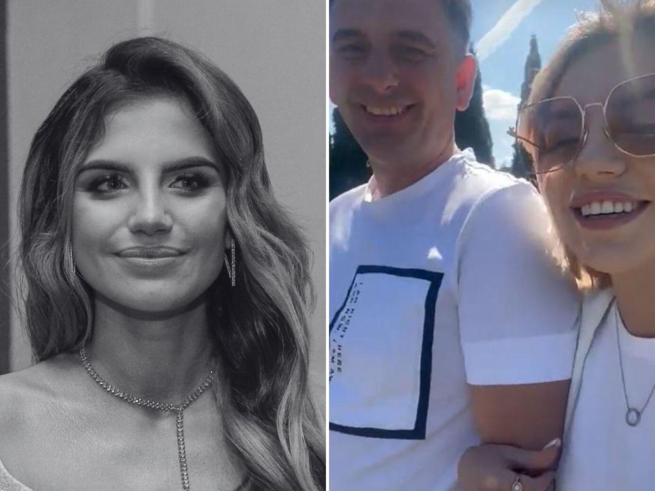 Sonia Szklanowska z tatą