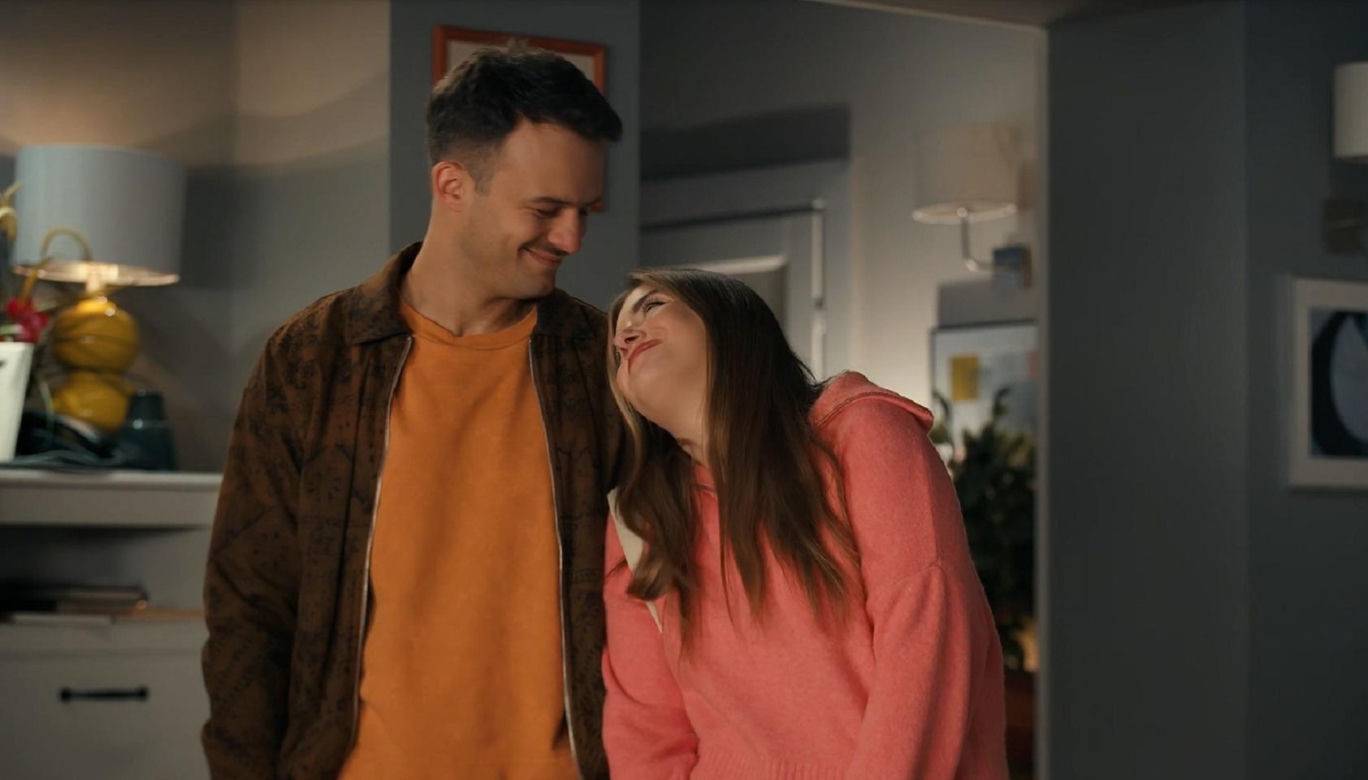 Barwy szczęścia odc. 3352. Agata (Natalia Zambrzycka), Ignacy (Olaf Staszkiewicz)