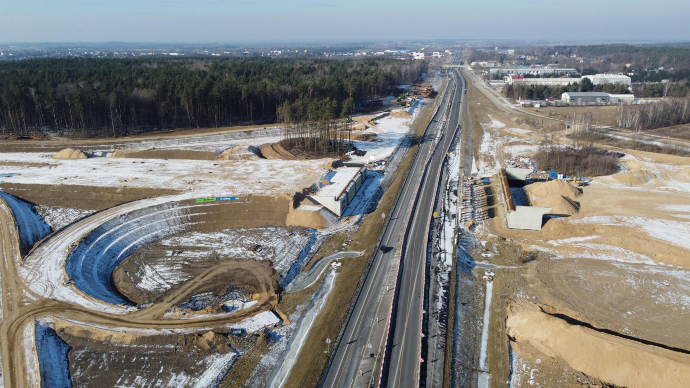 S19 Krynice-Białystok Zachód w budowie
