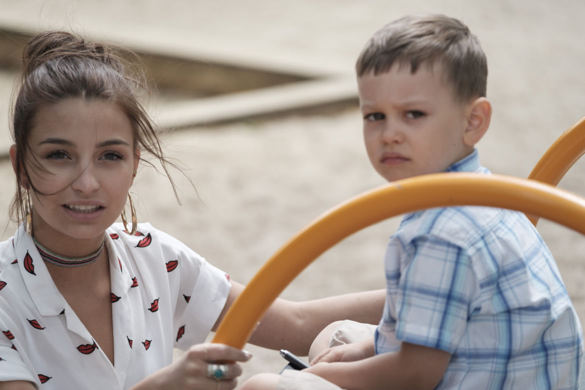 Zawsze warto. Ada (Julia Wieniawa) i syn Dorian (Kamil Jaroszewski)