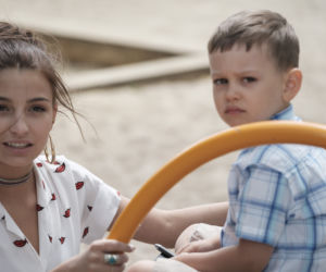 Zawsze warto. Ada (Julia Wieniawa) i syn Dorian (Kamil Jaroszewski)