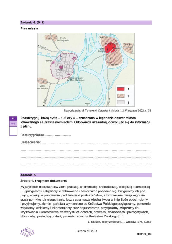 Matura historia 2025: Odpowiedzi i arkusze CKE [19.05.2025] nowa formuła 2023	
