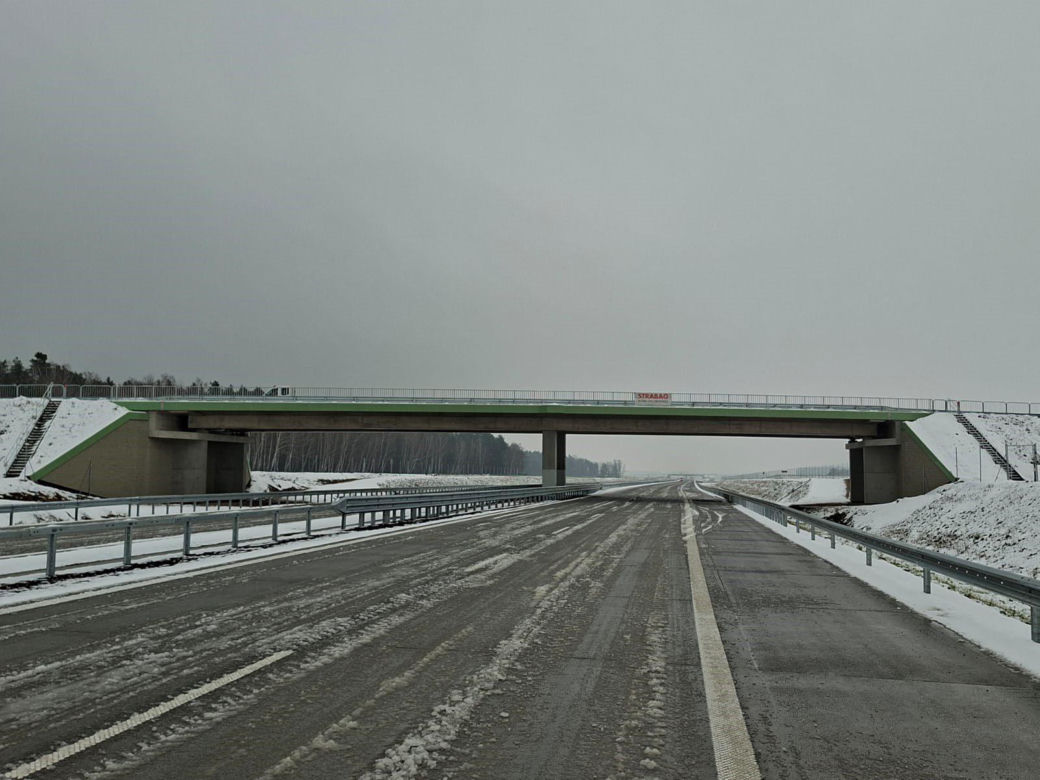 Postępy na budowie A2 Siedlce - Biała Podlaska