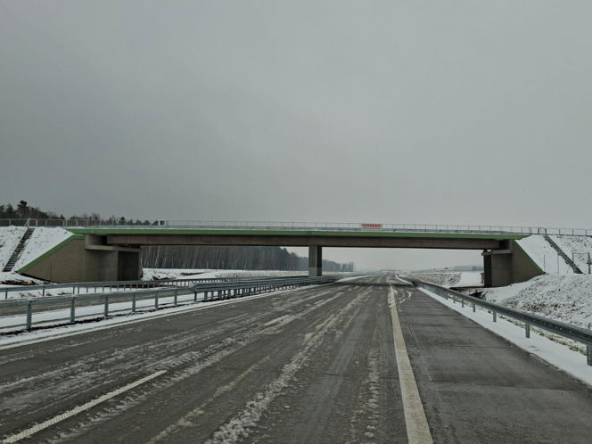 Postępy na budowie A2 Siedlce - Biała Podlaska