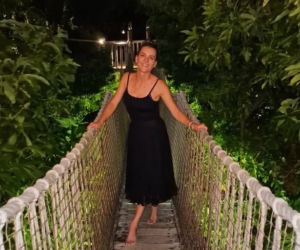 Agnieszka Radwańska na wakacjach