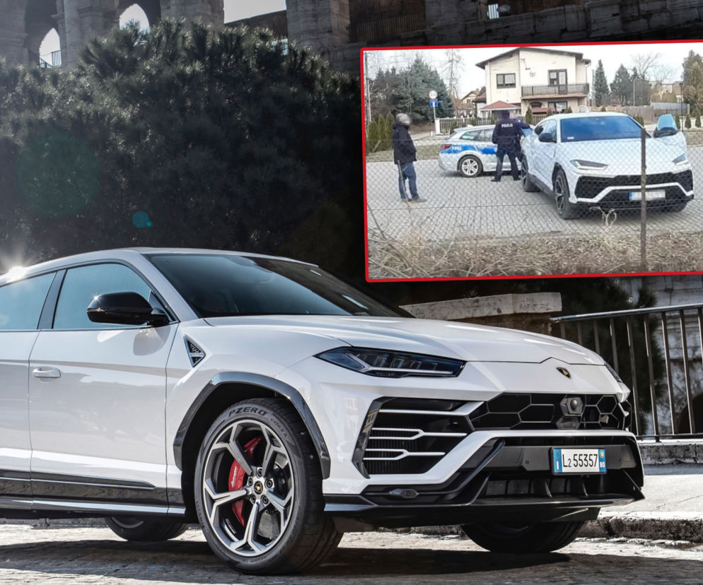 Wariat w Lamborghini szalał pod kościołem