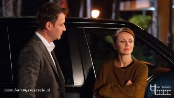 Barwy szczęścia odc. 1285. Marta (Katarzyna Zielińska), Artur Chowański (Jacek Rozenek)