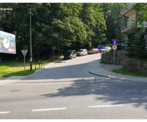 Wypadek rowerzysty w Zakopanem