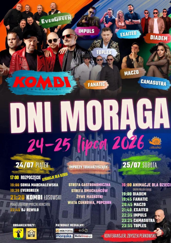 plakat Dni Morąga 2026