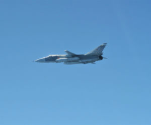 Rosyjski Su-24M nad Bałtykiem