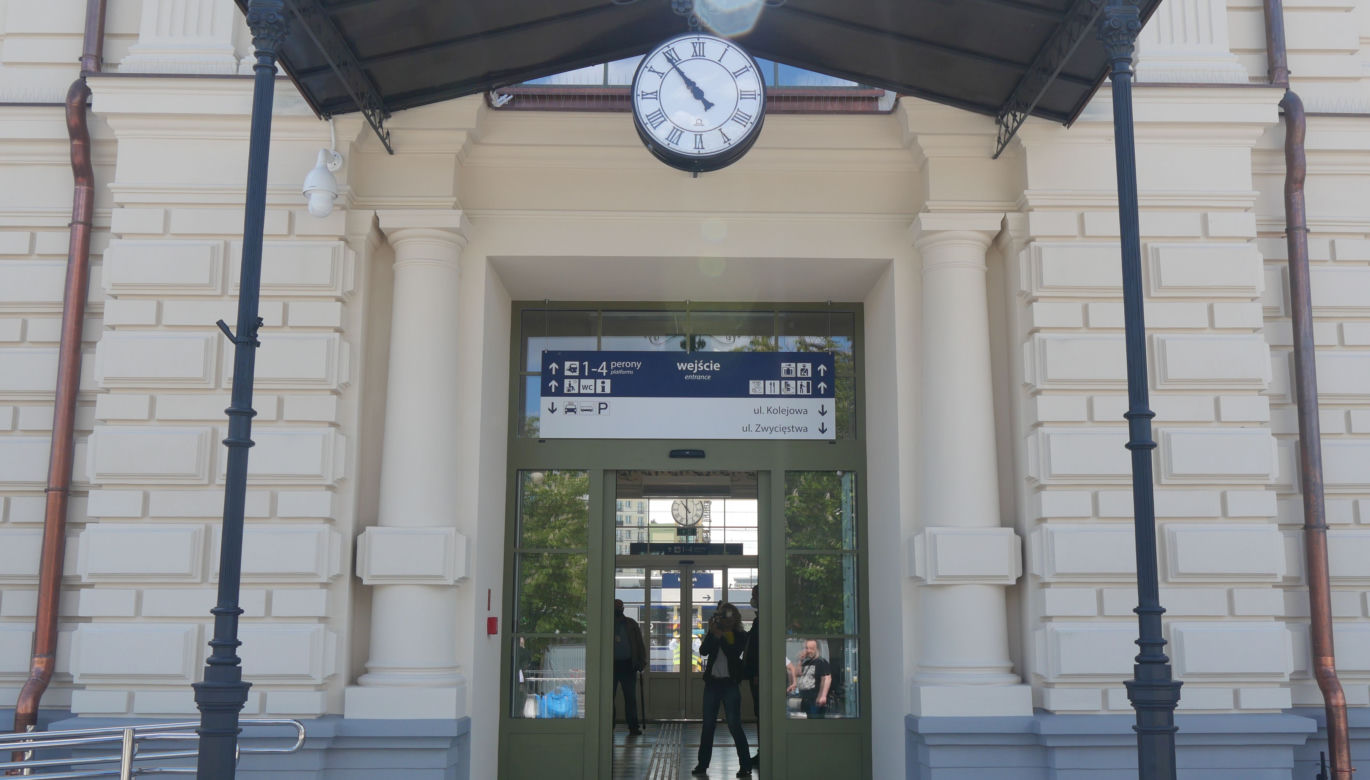 Białystok. Dworzec PKP przeszedł imponująca renowację