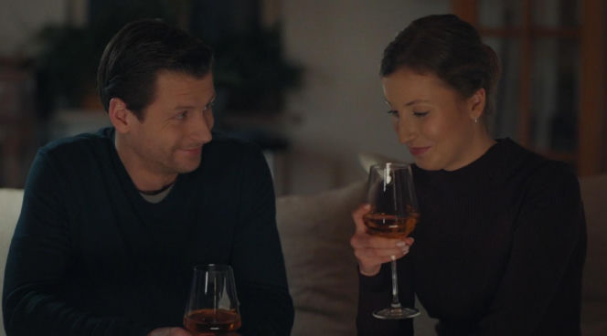 M jak miłość odc. 1927. Adam Karski (Patryk Szwichtenberg), Natalka (Dominika Suchecka)