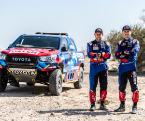 Kuba Przygoński i Toyota Hilux 