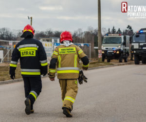 Pocisk artyleryjski na terenie budowy przy obwodnicy - Ełk !