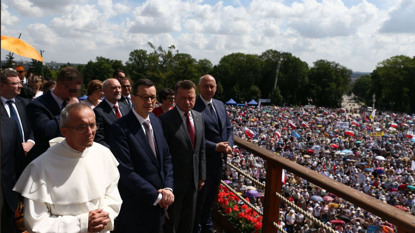 PREMIER MORAWIECKI NA JASNEJ GÓRZE