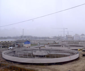 Rozbudowa oczyszczalni ścieków Czajka (listopad 2010)