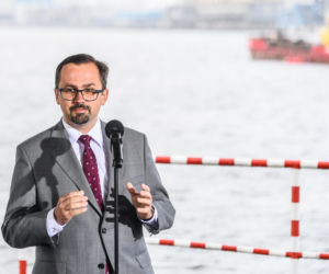 Morawiecki w Porcie Gdynia