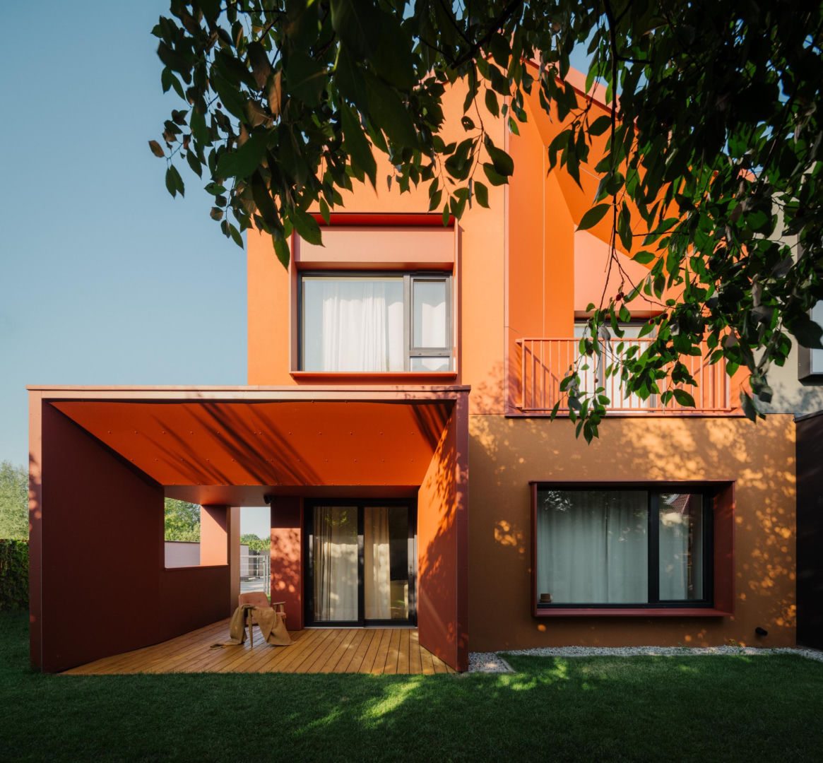 Zespół 10 domów jednorodzinnych, ul. Borków 58, Warszawa