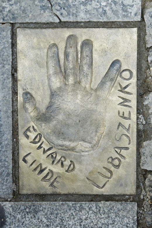 Edward Linde-Lubaszenko z kobietami - wszystkie żony i nie tylko