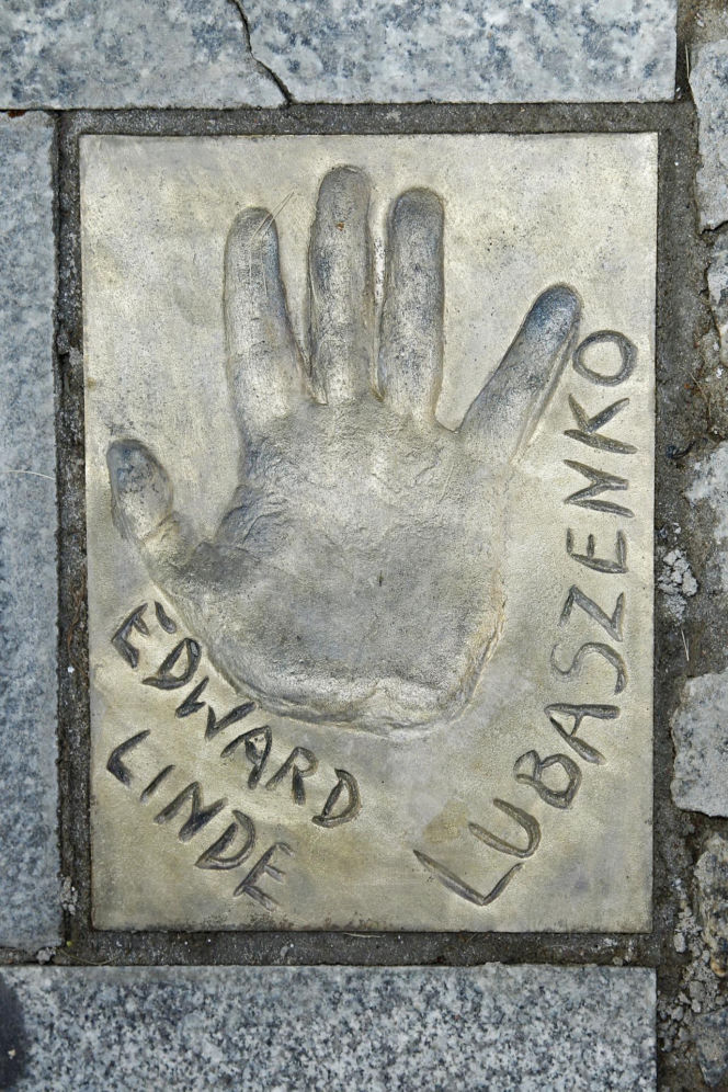 Edward Linde-Lubaszenko z kobietami - wszystkie żony i nie tylko