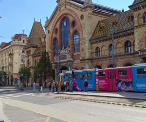 Budapeszt z okien tramwaju