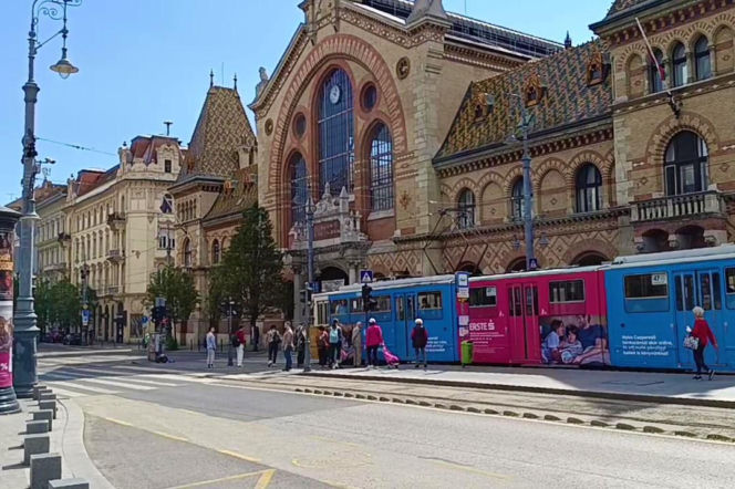 Budapeszt z okien tramwaju