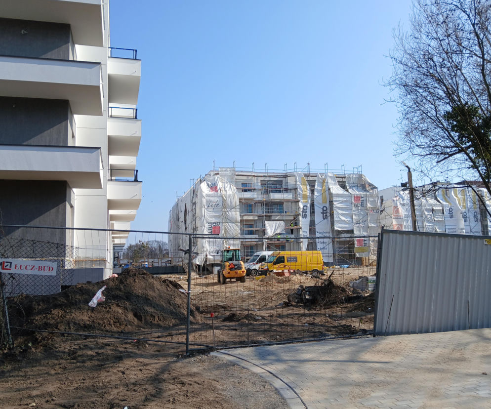 Budowa Osiedla Zdrój przy ul. Królewskiej w Milanówku