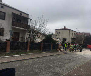 Wybuch gazu w Puławach