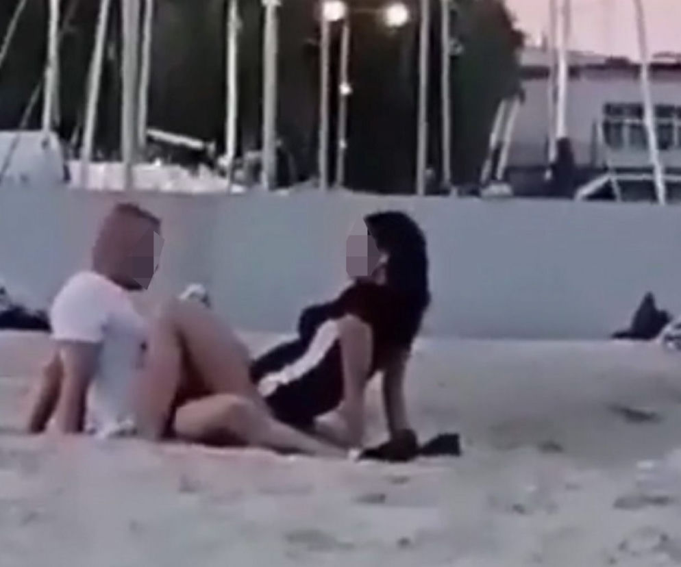 Seks na plaży w Gdyni