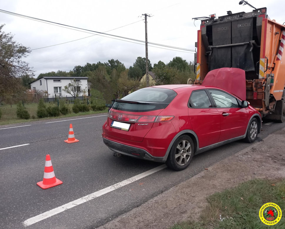 Poważny wypadek w Parszowie