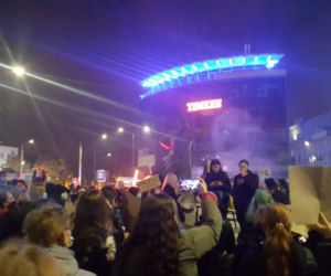 Protest kobiet w Sosnowcu 
