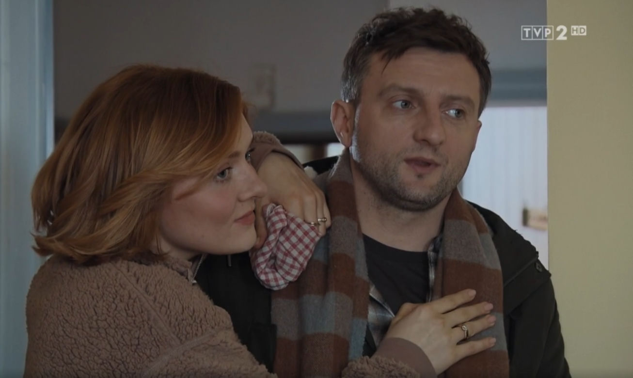 M jak miłość, odcinek 1590, Ula (Iga Krefft), Bartek (Arkadiusz Smoleński)