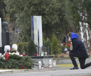 Płakali nad grobem Pawła Królikowskiego