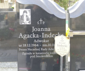 Mija 12 lat od śmierci mecenas Joanny Agackiej – Indeckiej