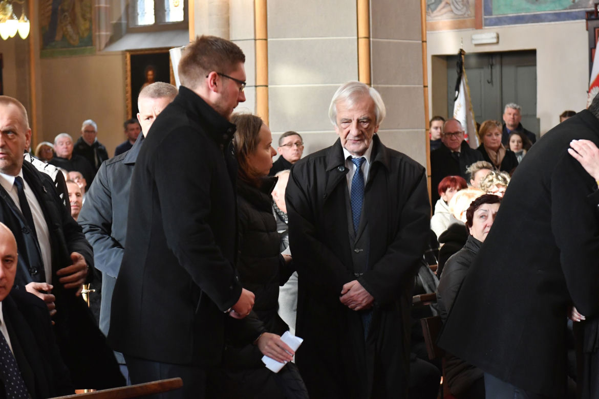 Pogrzeb posła Strzałkowskiego. Pojawił się Jarosław Kaczyński