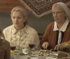 ANNA GERMAN odc. 5. Irma Martens-Berner (Maria Poroszyna), babcia Anny German - Anna Friezen (Jekatierina Wasiljewa)