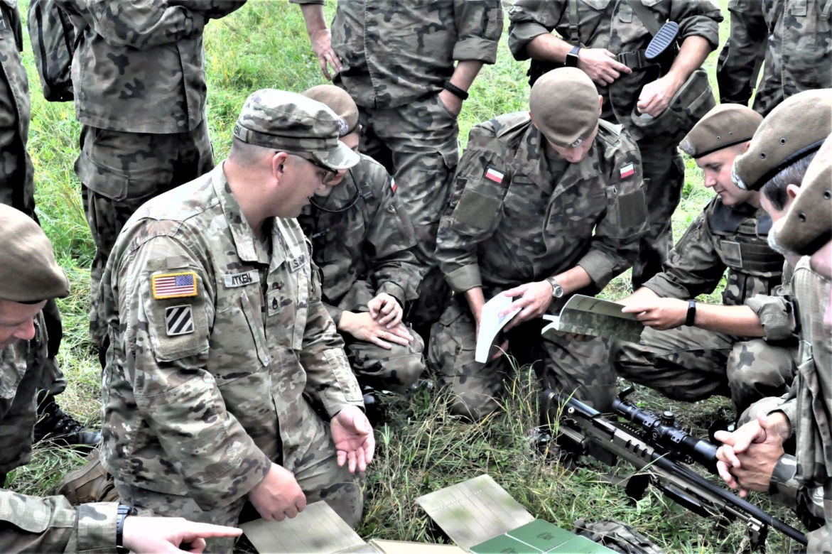 Podkarpaccy "Terytorialsi" ćwiczyli razem z Gwardią Narodową USA