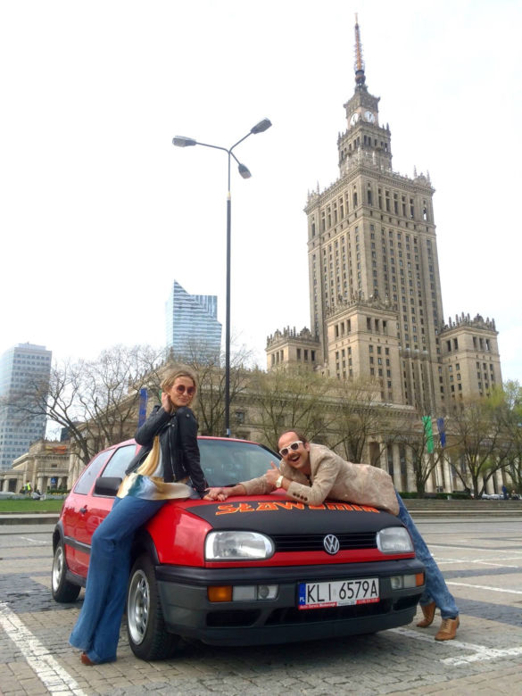 Sławomir Zapała szczyci się, że ma volkswagena golfa III