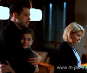 M jak miłość. Tomek (Andrzej Młynarczyk), Zosia (Julia Wróblewska)