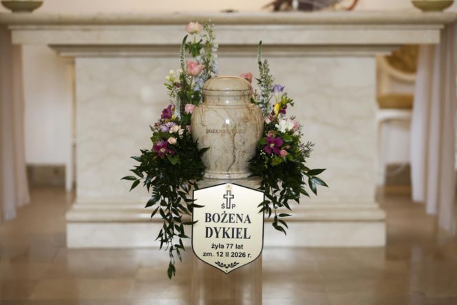 Pogrzeb Bożeny Dykiel
