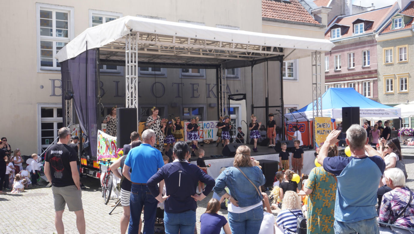 Święto Muzyki 2025. Olsztyn zamienił się w radosne miasto muzyki!