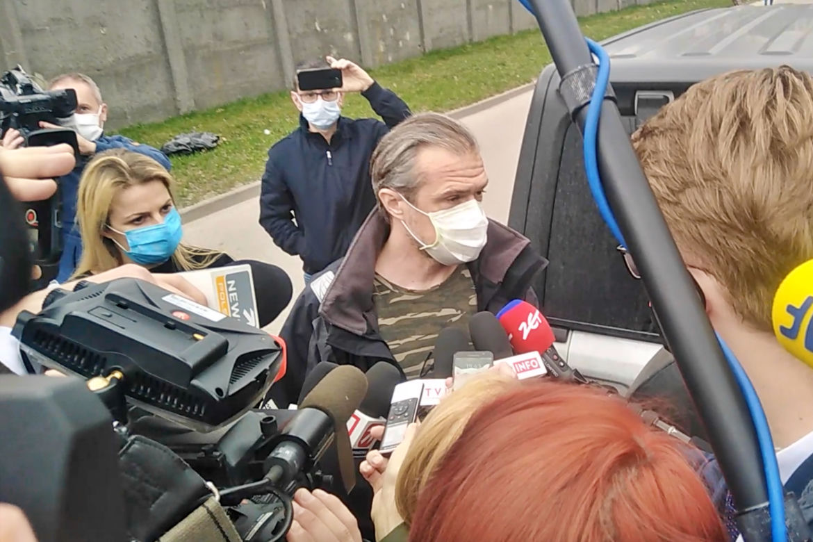Sławomir Nowak spod aresztu odjechał Jeepem Wranglerem
