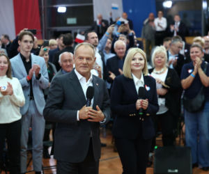 Tusk wsparł Piątkowską w Krakowie. Zaimponowała mi