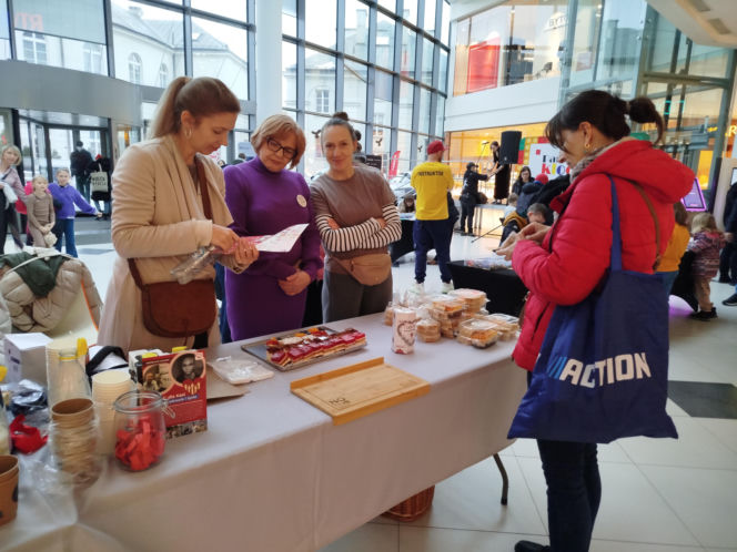 Zbiórka pod hasłem "Walentynki z Sercem" odbyła się 14 lutego w Galerii Siedlce